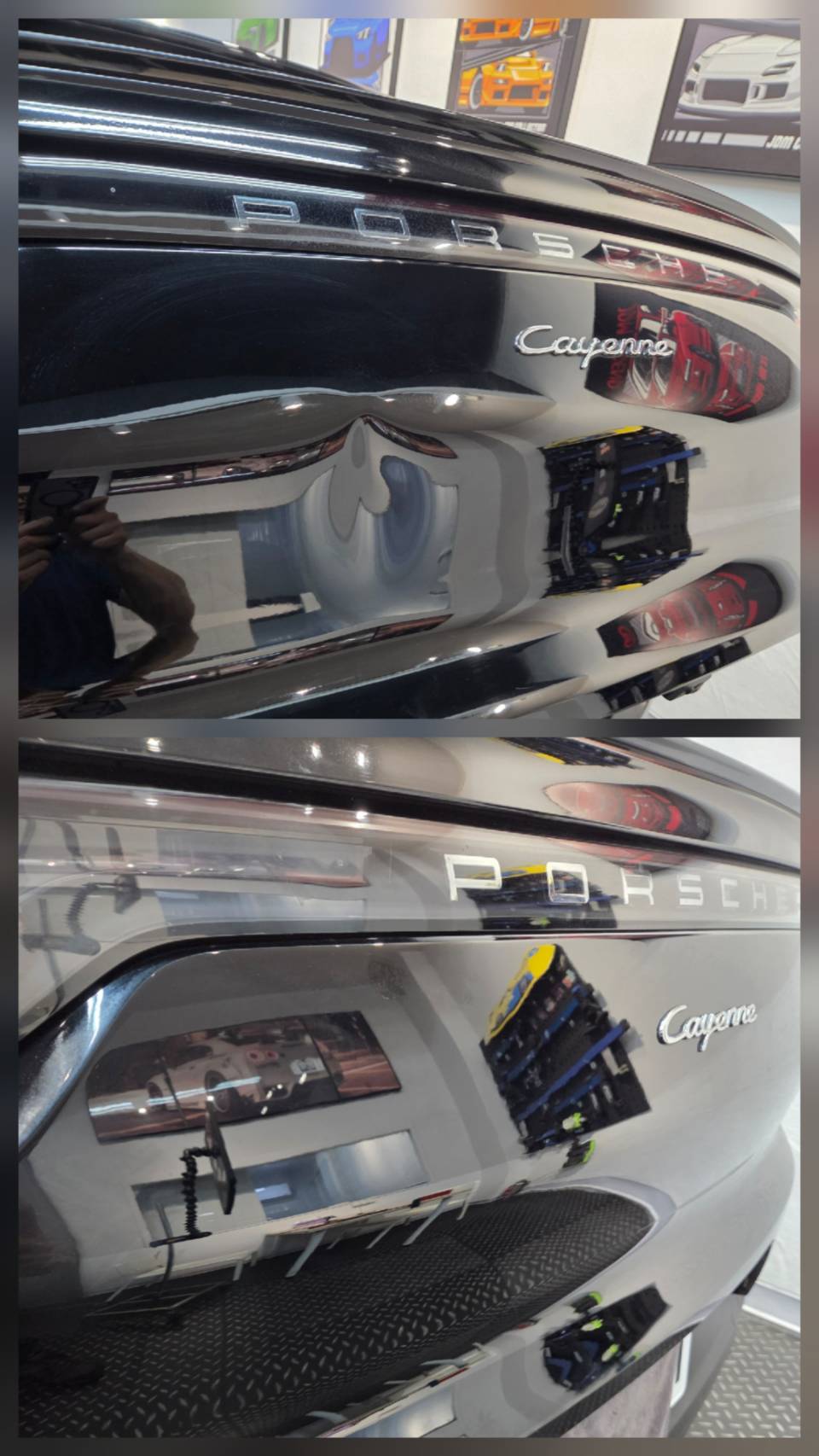 汽車凹痕PDR免烤漆修復前後比較